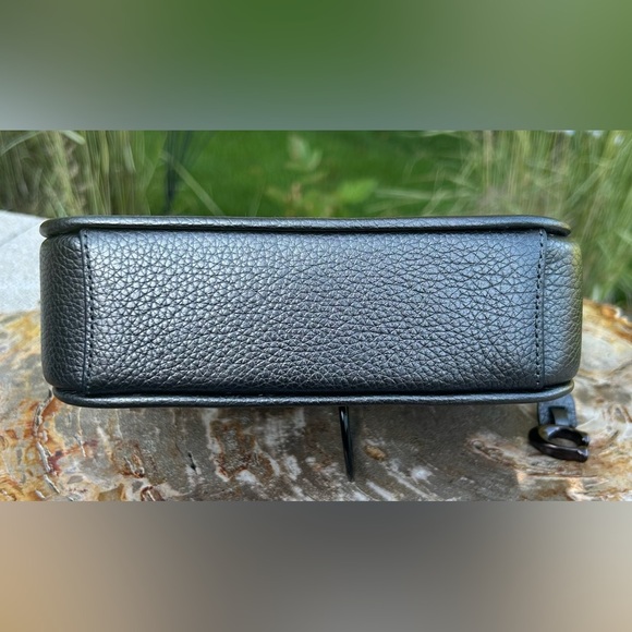 Coach Chaise 19 Crossbody Pewter Metallic Gunmetal EUC - Picture 12 of 17